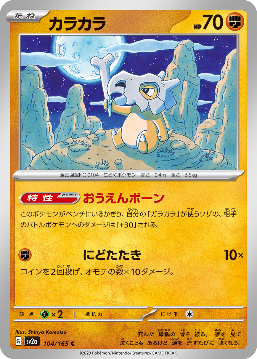 Cubone (Master Ball Pattern)