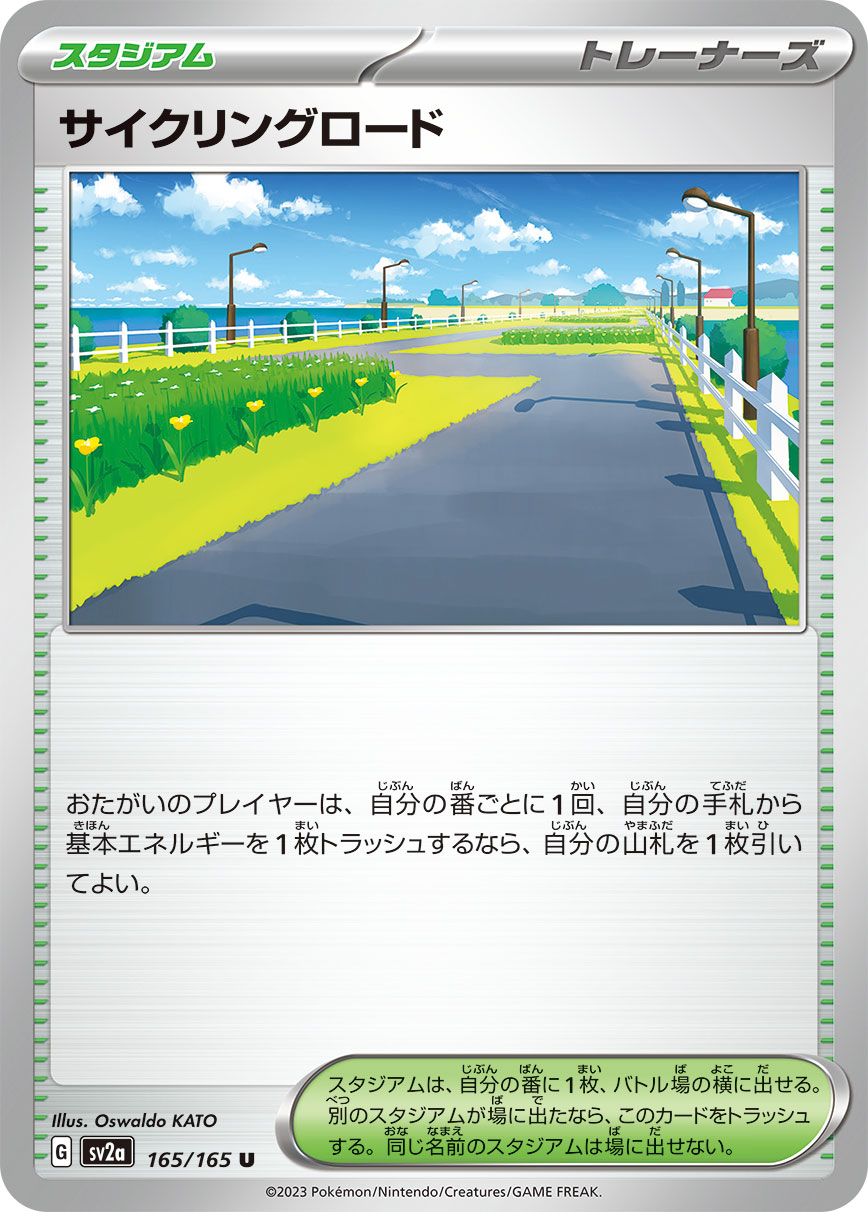 Cycling Road (Master Ball Pattern)