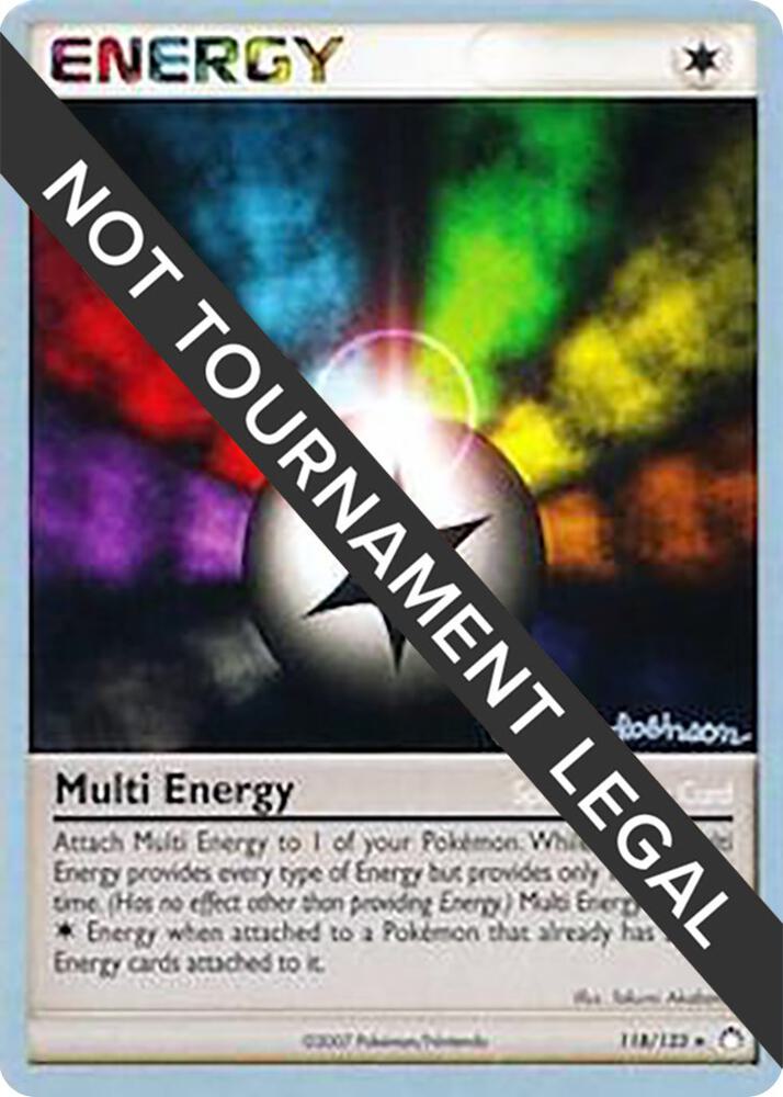 Multi Energy - 2008 (Tristan Robinson)