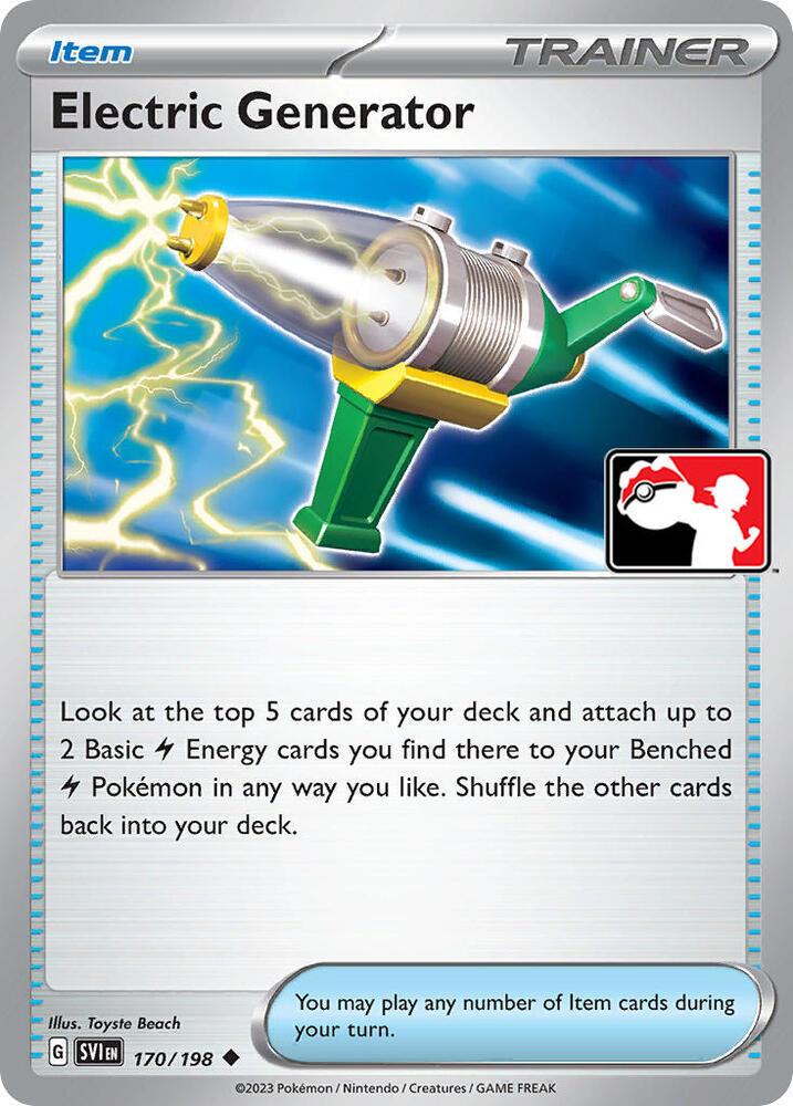 Electric Generator - 170/198
