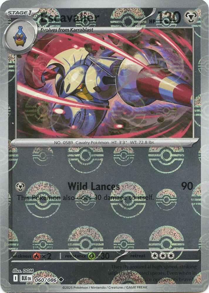 Escavalier (Poke Ball Pattern)