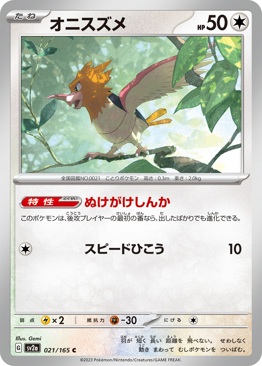 Spearow (Master Ball Pattern)